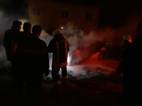 Gediz'de Öğrenci Yurdunda Yangın