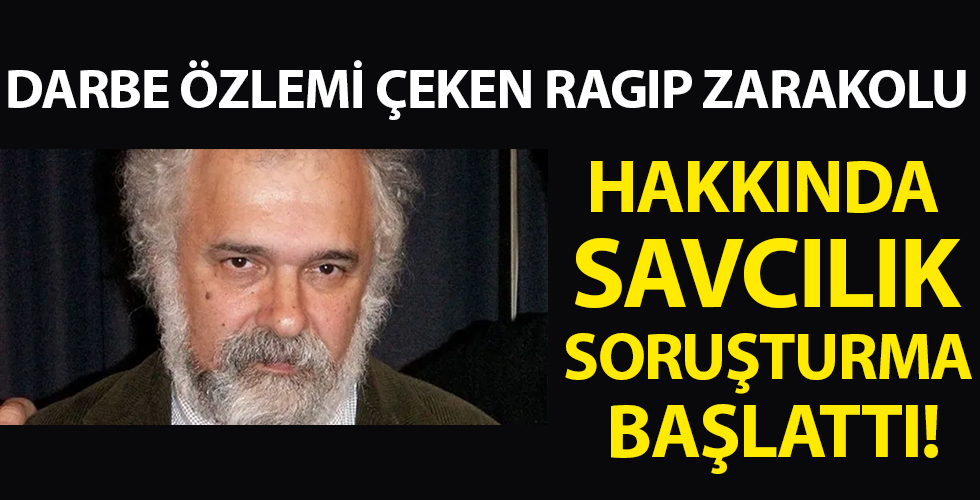 Ragıp Zarakolu hakkında soruşturma başlatıldı