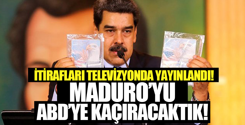 Venezuela'da darbe girişiminde bulunan ABD'li: Maduro’yu ABD’ye kaçıracaktık