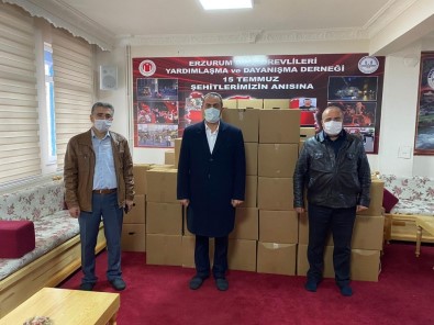 Din Görevlileri Derneği'nden 250 Aileye Gıda Yardımı