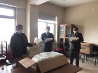 Horasan Kaymakamı Caner Ve Başkan Aydın Maske Üretim Merkezi'nde İncelemelerde Bulundu Haberi