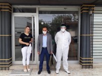 Kuaförler Dezenfekte Edildi