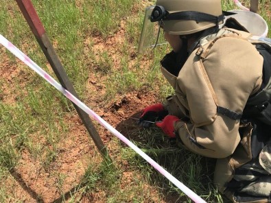 Suriye Sınırında 21 Anti Personel Mayını İmha Edildi