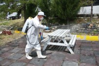 Hizmete Açılan İşletmelerde Dezenfekte Çalışması