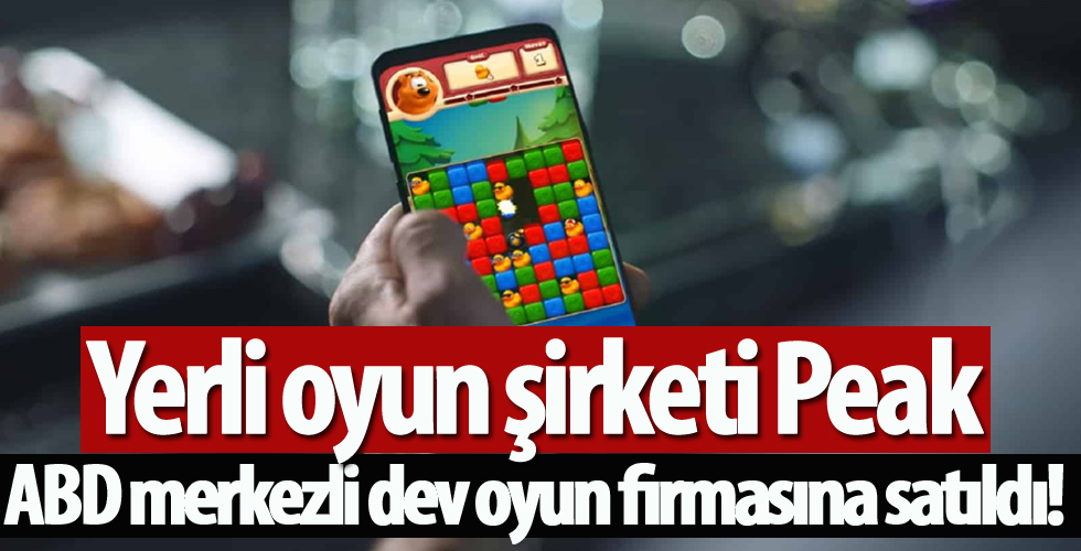 Yerli oyun şirketi Peak satıldı