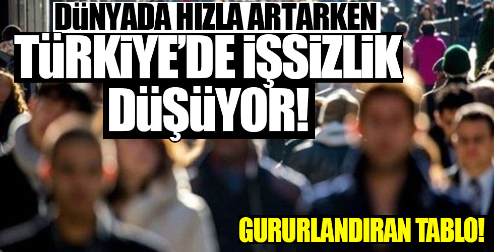 İşsizlik rakamları açıklandı!