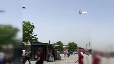 Polisten Drone İle Vatandaşlara 'Sosyal Mesafe' Uyarısı