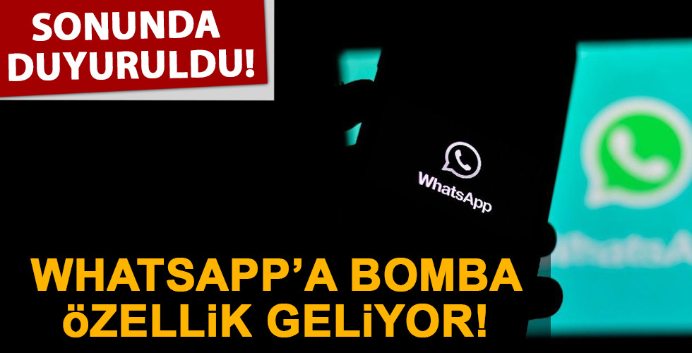 Whatsapp'a bomba özellik!