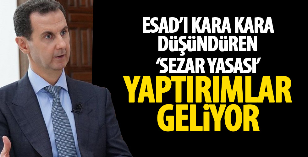 ABD'den Suriye'ye yaptırım!