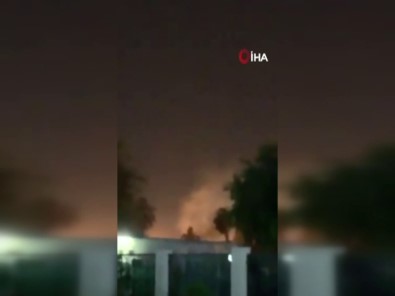 Bağdat'ta ABD Büyükelçiliğinin Bulunduğu Yeşil Bölge'ye Roketli Saldırı