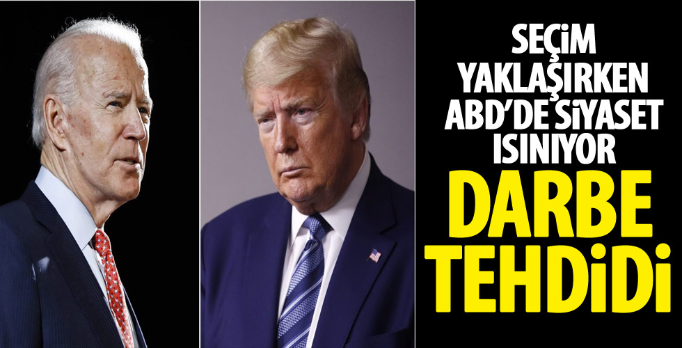 Biden'dan Trump'a darbe tehdidi!