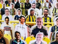 KAYSERISPOR - Fenerbahçe Kulübü, Ülker Stadı'na taraftar kartonetleri yerleştirdi