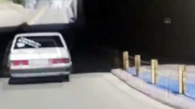 Konya'da 'Drift' Anı Polis Kamerasınca Kaydedilen Sürücüye 7 Bin 354 Lira Ceza