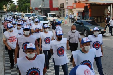 Maden İşçilerinden Tazminat Eylemi