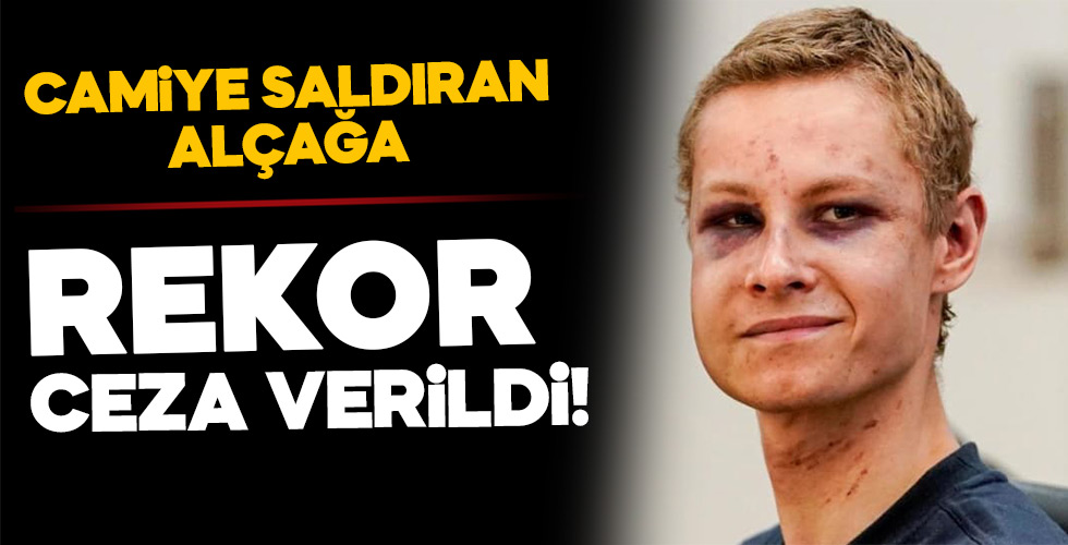 Norveçli cami saldırganına rekor ceza!