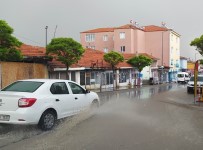 Yunak'ta Yağmur Yağışı Etkili Oldu Haberi