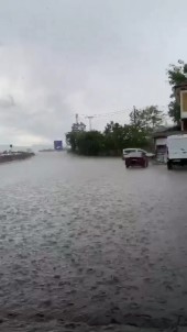 Karabük'te Şiddetli Dolu Ve Yağmur Etkili Oldu