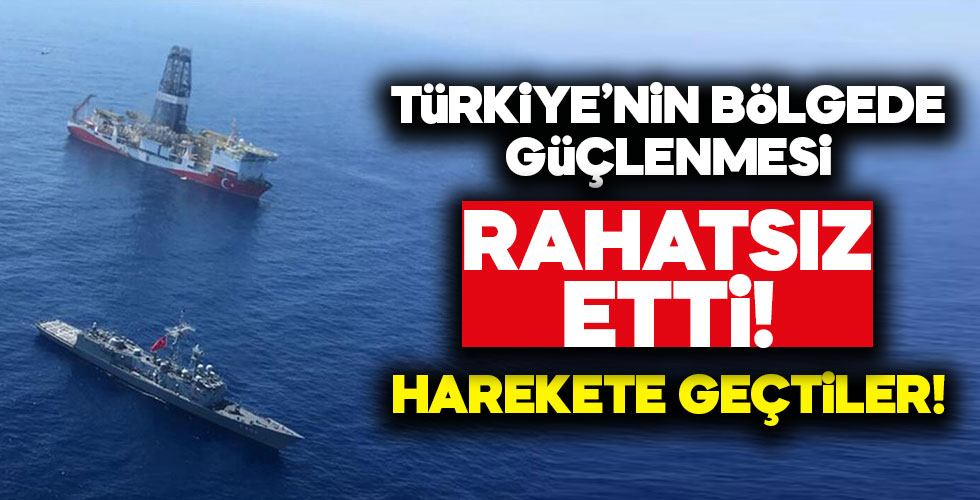Türkiye'nin Doğu Akdeniz hamlesi onları rahatsız etti!