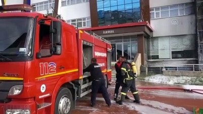 Kırıkkale'de Özel Bir Kolejde Yangın Çıktı