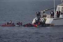 Yunanlıların Ölüme Terk Ettiği 93 Göçmen Kurtarıldı Haberi