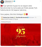 Barcelona'dan Göztepe'ye 95. Yıl Kutlaması
