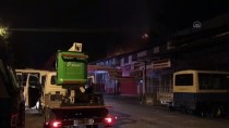 Karabük'te 2 İş Yerinde Çıkan Yangın Söndürüldü