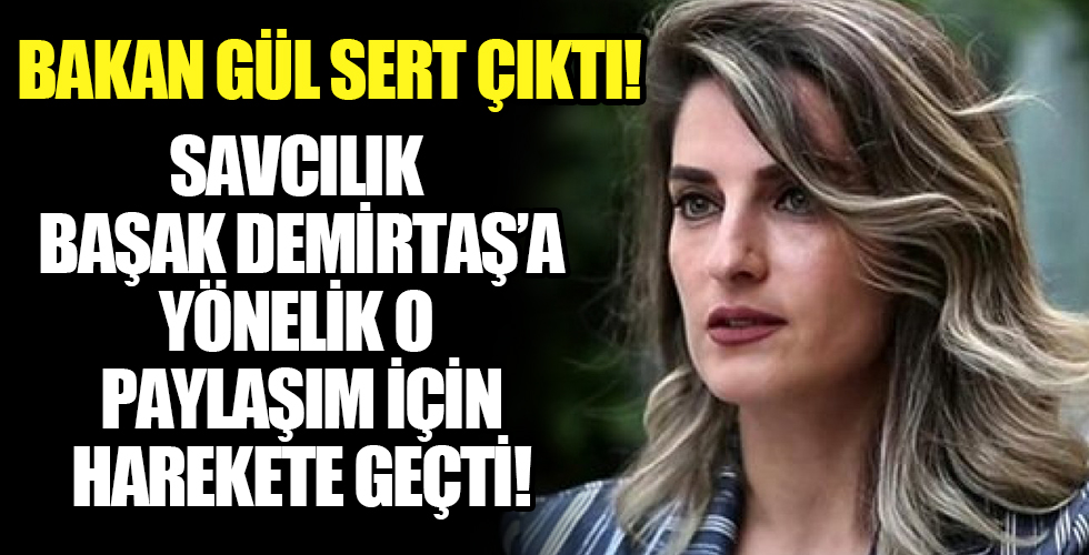 Selahattin Demirtaş'ın eşi Başak Demirtaş'a yönelik paylaşım için savcılık harekete geçti