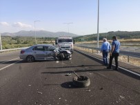 İzmir-İstanbul Otoyolu'nda Kaza Açıklaması 2 Yaralı
