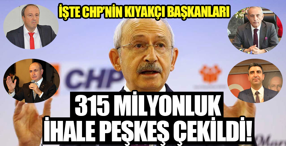 Kılıçdaroğlu’nun kıyakçı başkanları