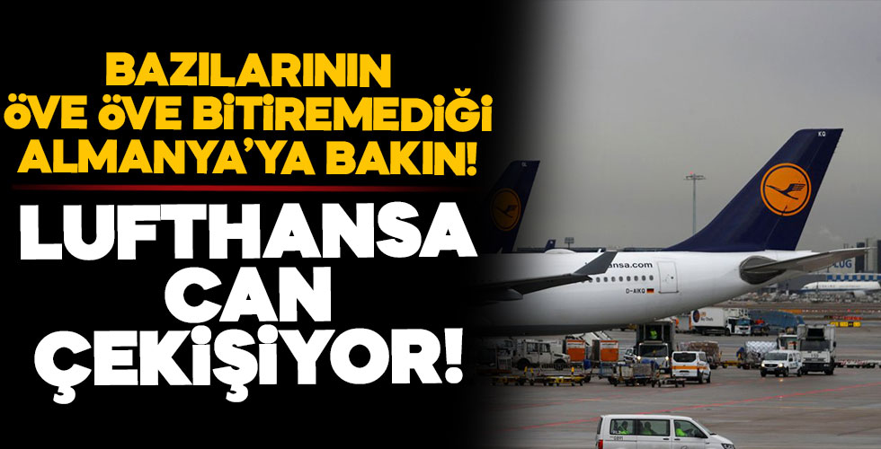 Lufthansa 22 bin personeli kapının önüne koyacak!