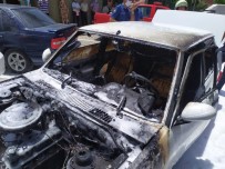 Muğla'da Seyir Halindeki Otomobil Yandı Haberi