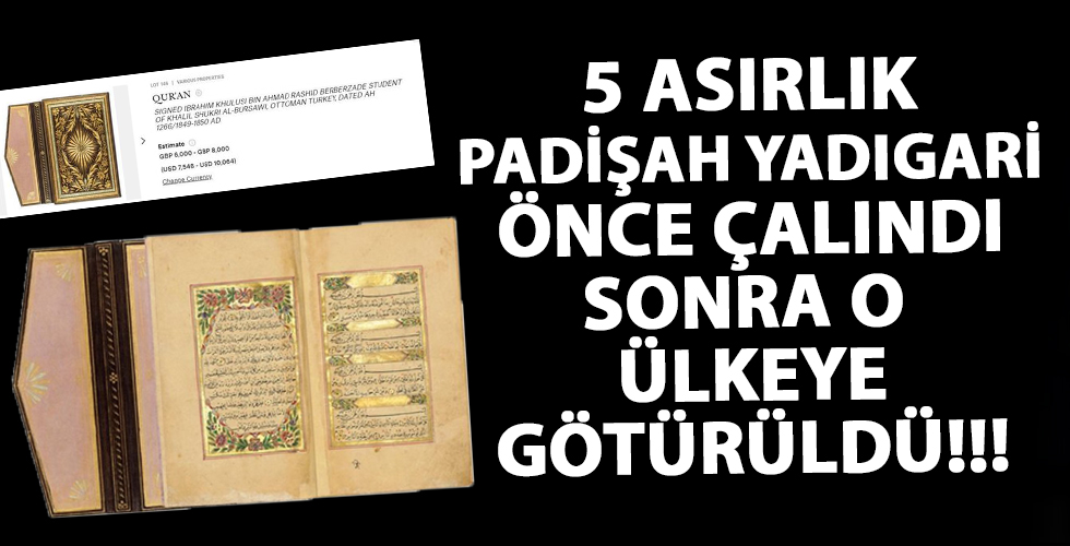 5 asırlık Kuran-ı Kerim İngiltere’de ortaya çıktı!