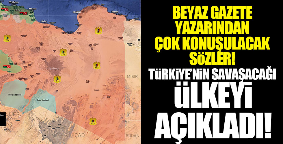 Canlı yayında Türkiye'nin savaşacağı ülkeyi açıkladı