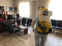 Ceyhan'da Okullar Sınavlar Öncesi Dezenfekte Ediliyor