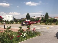 Kalp Yetmezliği Olan Hasta, Ambulans Helikopterle Kayseri'ye Getirildi