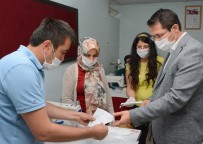 Kaymakam Çeçen'den Maske Üretim Atölyesine Ziyaret Haberi