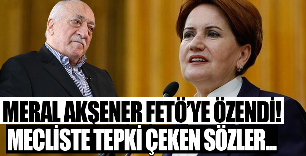 Meral Akşener FETÖ’ye özendi! Tepki çeken sözler