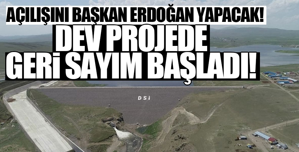 Dev projede geri sayım başladı!