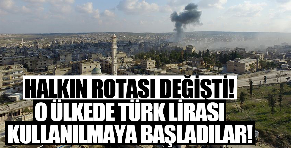 O ülkede Türk Lirası kullanılmaya başlandı