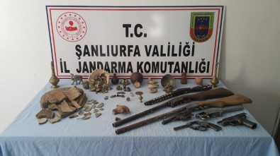 Şanlıurfa'da Tarihi Eserler Ele Geçirildi