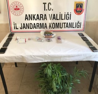 Ankara'da Jandarmadan Uyuşturucu Tacirlerine Operasyon