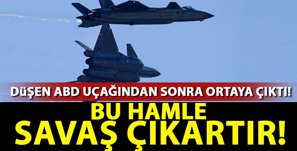 Düşen ABD uçağından sonra ortaya çıktılar!
