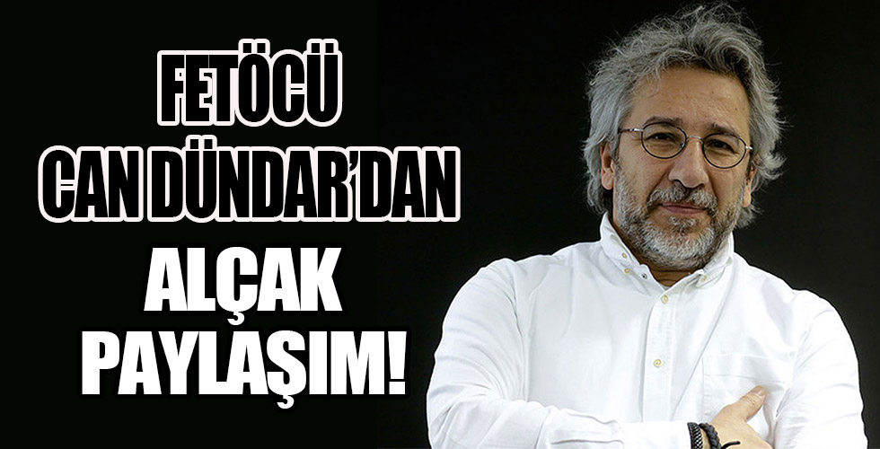 FETÖ'cü Can Dündar'dan alçak benzetme!