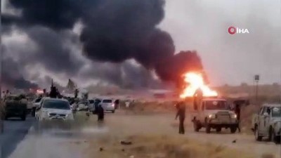 Libya'da UMH Güçleri Akaryakıt Kaçakçılığı Yapan Çetelere Operasyon