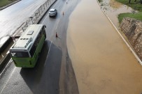 Sel Sularının Kapattığı D-100 Karayolu 5 Saatte Trafiğe Açılabildi