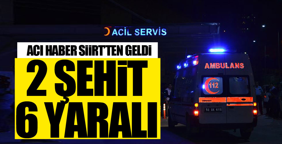 Siirt'ten acı haber geldi!