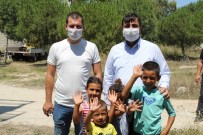 Çeşme'de Çadırları Yıkılan Roman Vatandaşlara AK Parti'li Cemal Bekle Sahip Çıktı