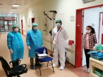 Korona Virüs Tedavisi Gören Öğrenci LGS'ye Hastanede Girdi