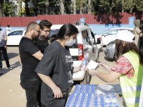 LGS Öncesi Öğrencilere Maske, Su Ve Kalem Dağıtıldı