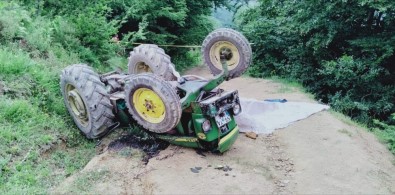 Samsun'un Traktör Kazası Açıklaması 1 Ölü, 2 Yaralı
